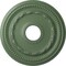 Ekena Millwork Federal Ceiling Medallion (Fits Canopies up to 8 1/2"), 15 3/8"OD x 3 5/8"ID x 1"P, Athenian Green CM15FEAGF - alternate 1